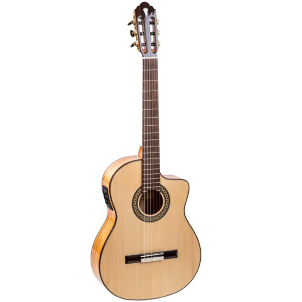 Maravilla M40-CE, Fichte massiv / Agathis, Flamencogitarre, Cutaway, Tonabnehmer